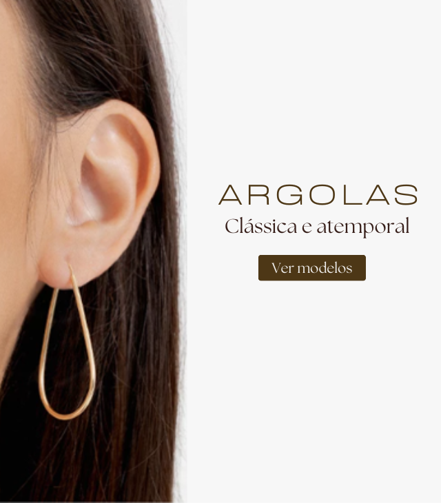 brincos argolas