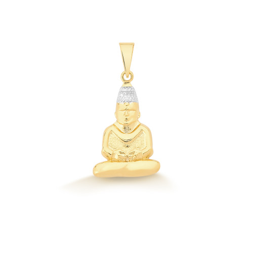 Pingente Buda de Ouro 18k