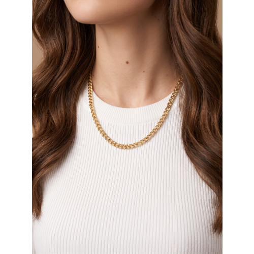 Corrente de Ouro 18k Romana 40 cm