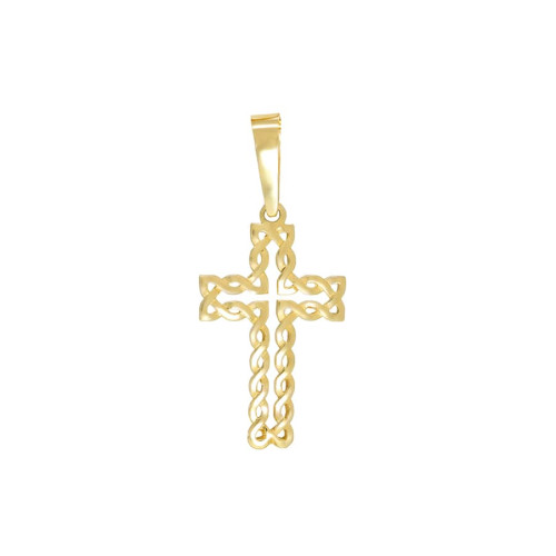 Pingente Crucifixo de Ouro 18k 2,6 cm