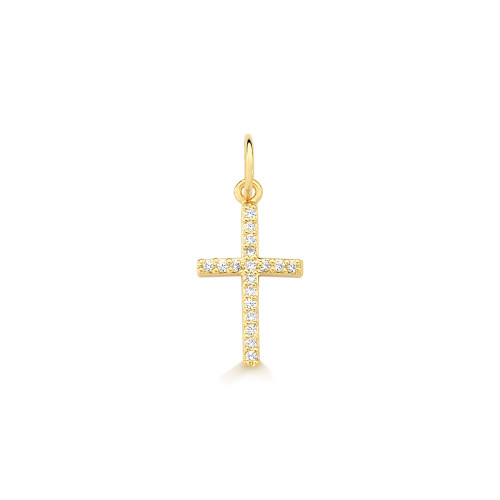 Pingente Crucifixo de Ouro 18K