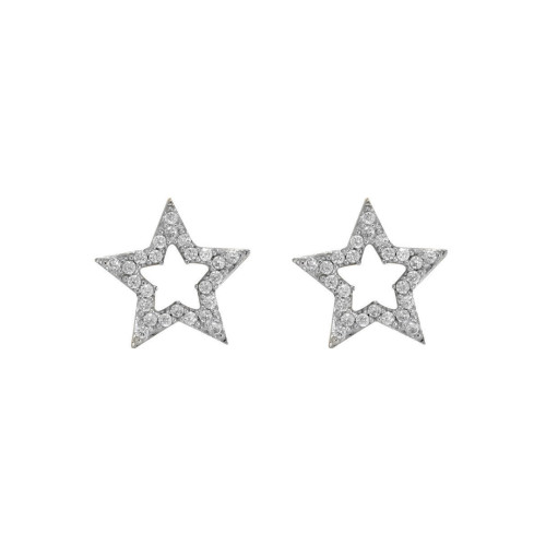 Brinco_de_Estrela_com_Pedras_Ouro_18k