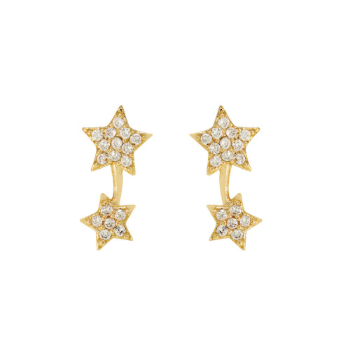 Brinco_de_Estrela_com_Pedras_Ouro_18k
