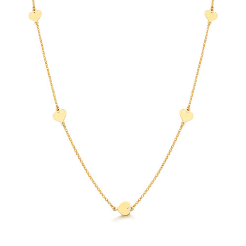 Colar_Corações_de_Ouro_18K