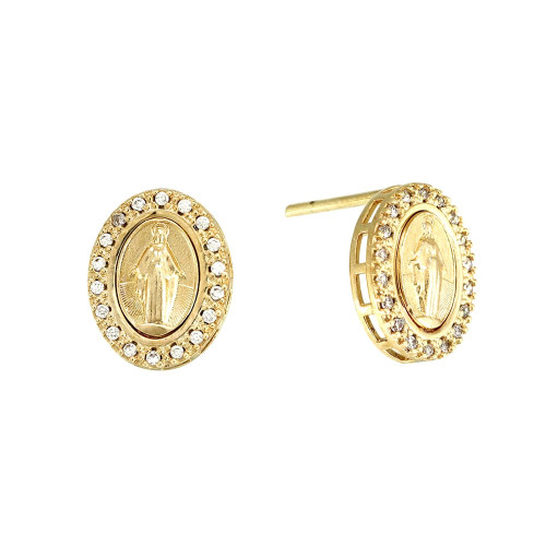 Brinco_Medalha_Nossa_Senhora_das_Graças_de_Ouro_18k