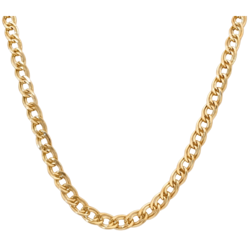 Corrente de Ouro 18k Romana 40 cm