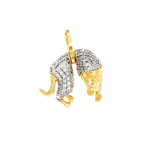 Pingente_Pantera_com_Pedra_de_Ouro_18k