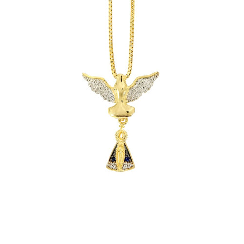 Pingente_Espirito_Santo_e_Nossa_Senhora_de_Ouro_18k