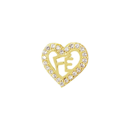 Pingente_Coração_Fé_1_cm_com_Pedras_de_Ouro_18k