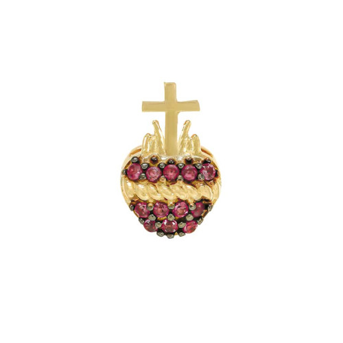 Pingente_Sagrado_Coração_1_cm_Com_Pedras_de_Ouro_18k